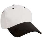 Two Tone Brushed Cotton Cap